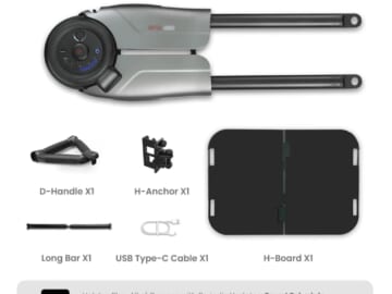 Halytus Hookee Plus Smart Fitness Equipment for $598 + free shipping