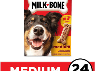 Milk-Bone Original Dog Biscuit Treats (Medium), 24-Oz as low as $1.43 After Coupon (Reg. $3.74) + Free Shipping
