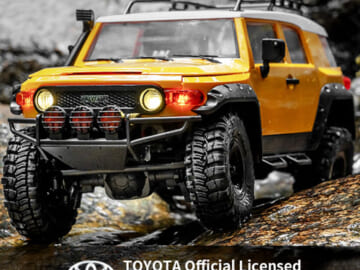 Amazon Black Friday! FMS 1/18 RC Crawler Officially Licensed Toyota FJ Cruiser RC Car $82 Shipped Free (Reg. $190)