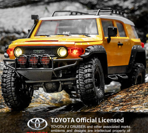 Amazon Black Friday! FMS 1/18 RC Crawler Officially Licensed Toyota FJ Cruiser RC Car $82 Shipped Free (Reg. $190)