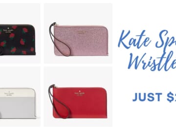 Kate Spade Lucy L-Zip Wristlet Only $29 (Reg. $139)