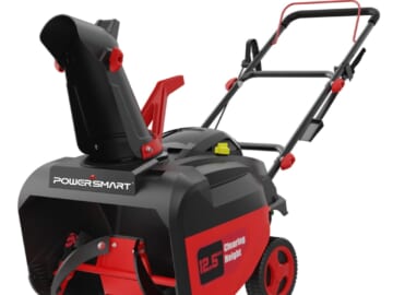 PowerSmart 21" 212cc Single Stage Gas Snow Blower for $329 for members + free shipping