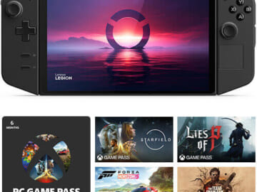 Legion Go 8 Handheld Gaming PC + PC Game Pass 6 Month Membership for $700 + free shipping