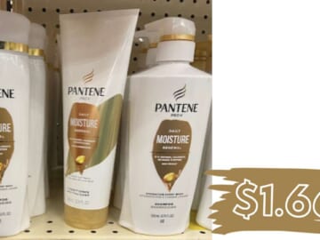 $1.66 Pantene Haircare at Walgreens