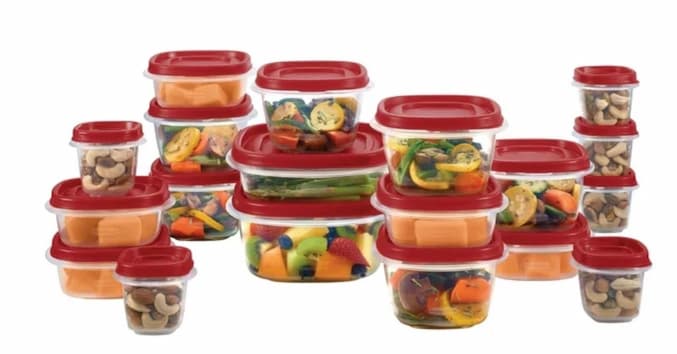 Rubbermaid Easy Find Vented Lids Food Storage Containers, 38-Piece Set
