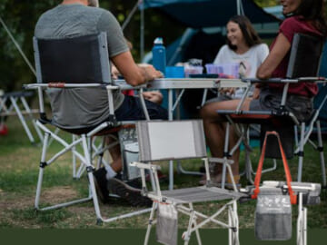 Decathlon Quechua Director Folding Camping Chair, 2-Pack (Gray) $14 (Reg. $24.97) – $7 Each