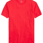 J.Crew Factory Men's Cotton Washed Jersey Pocket Tee for $6 + free shipping