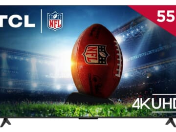 TCL 55S41R 55" 4K HDR LED UHD Roku Smart TV for $188 + free shipping
