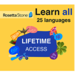 Rosetta Stone Lifetime Unlimited Languages Subscription for $150