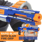 Amazon Black Friday! Nerf Rampage N-Strike Elite Toy Blaster $14.99 (Reg. $37) – w/ 25 Dart Drum Slam Fire & 25 Official Elite Foam Darts + More