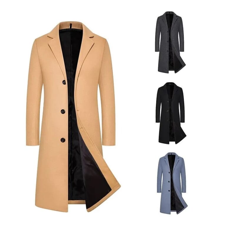 Men's Trench Coat for $20 + $10 shipping