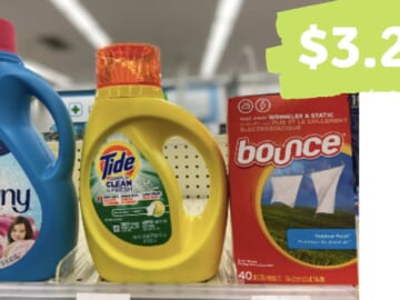 Pick Up $3.24 Gain, Bounce, Downy, & Tide at Walgreens