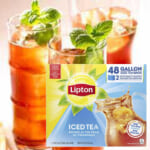 Amazon Black Friday! Lipton Gallon-Sized Iced Tea Bags, 48-Count $3.73 (Reg. $5) – 8¢/Bag
