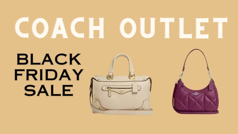 70% + 25% Off Coach Outlet Sale