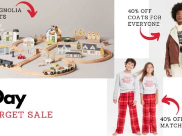Target 3-Day Black Friday Deals | 40% off PJ’s, Jackets, Boots & More