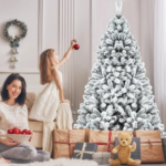 Walmart Black Friday! Snow Flocked 8FT Christmas Tree $99.99 Shipped Free (Reg. $140)
