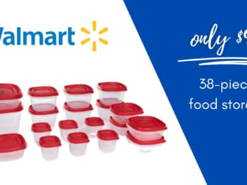 38-Piece Rubbermaid Food Storage only $9 at Walmart