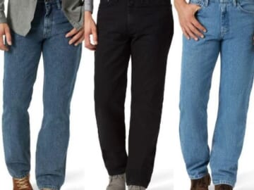 Wrangler Men’s and Big Men’s Relaxed Fit Jeans $13 (Reg. $18.98) – 4 Colors