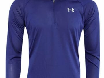 Under Armour Men's 1/2-Zip Tech Pullover for $26 + free shipping