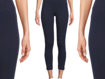 Walmart Black Friday! Time and Tru Women’s High Rise Ankle Knit Leggings $5 (Reg. $7) – Various Colors & Sizes – Walmart Exclusive