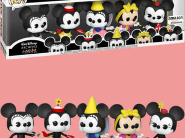 Amazon Black Friday! Funko Pop! Disney Minnie Mouse Vinyl Figure Set, 5-Pack $14.99 (Reg. $25.50) -$3 each, Amazon Exclusive