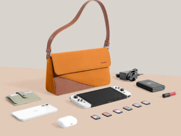 Tomtoc Small Shoulder Tote Handbag for $19 + free shipping