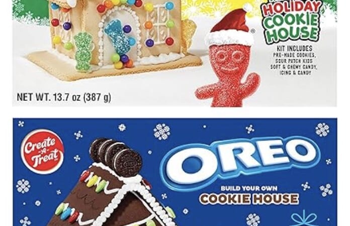 Create-A-Treat Holiday Cookie House Kit (2 pack) only $15!