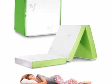 Fold Up 4-Inch Floor Mattress for just $56.99 shipped! Reg. $143! {Black Friday Deal}