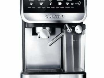 Gourmia Espresso, Cappuccino, Latte & Americano Maker