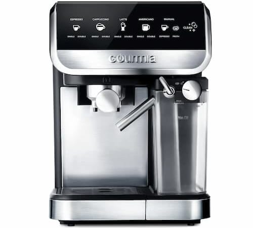 Gourmia Espresso, Cappuccino, Latte & Americano Maker only $50 Shipped (Reg. $120!)