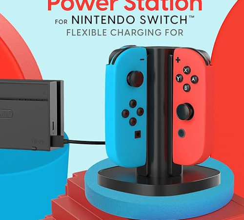 Amazon Black Friday! Joy-Con Charger Dock For Nintendo Switch Gaming Controllers $9.99 (Reg. $20) – 4.5K+ FAB Ratings!