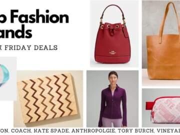 Top Fashion Brands Black Friday Deals | Lululemon, Kendra Scott, Coach & More