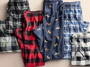 Men’s & Women’s Pajama Pants for just $8.49! {Black Friday Deal}