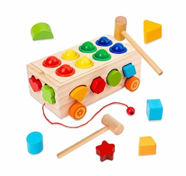 Wooden Shape Sorter 22-Piece Toy Set for just $7.49! {Black Friday Deal}
