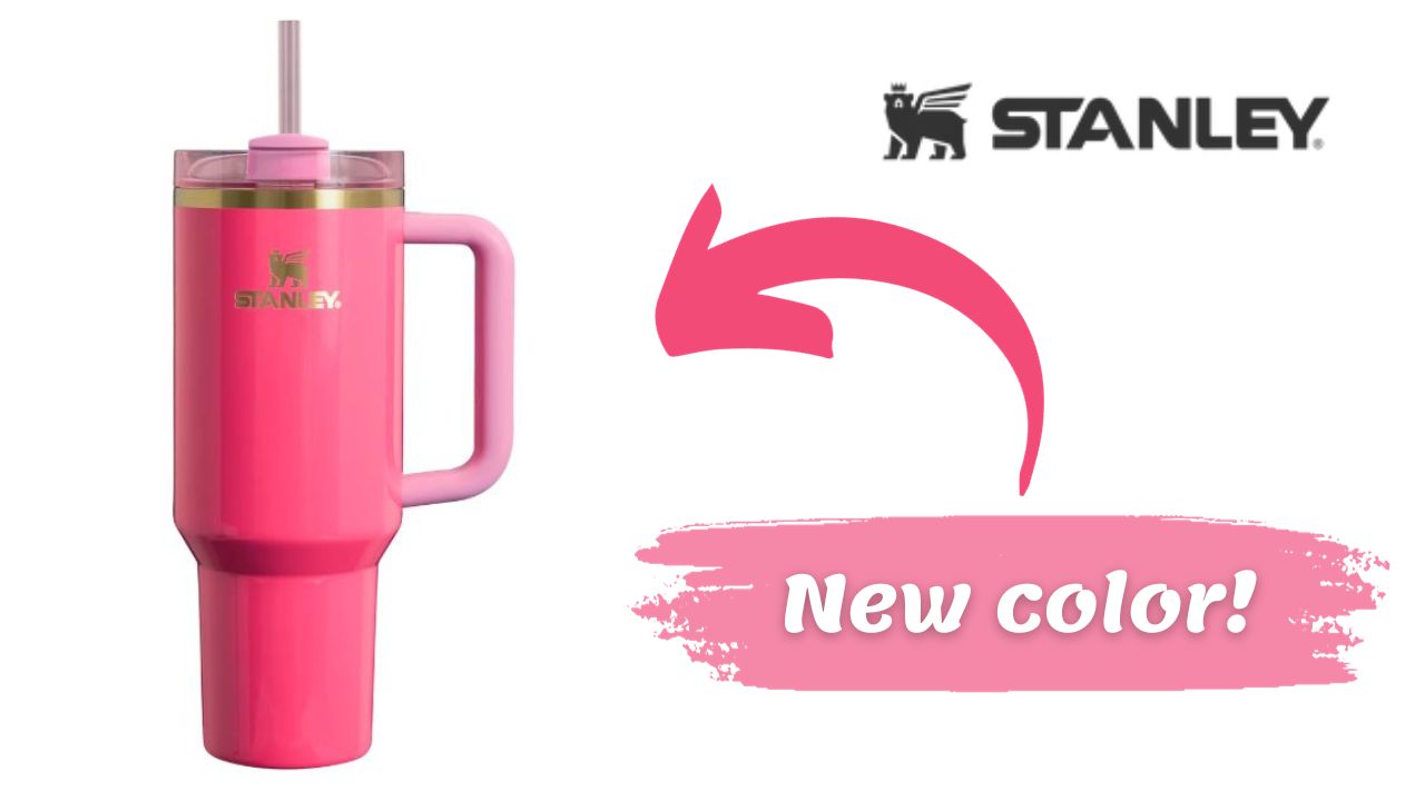 New Stanley Color JUST Launched | Flowstate 40 Oz in Pink Parade