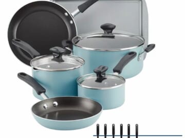 Farberware® Cookstart 15-pc. DiamondMax Nonstick Cookware Set