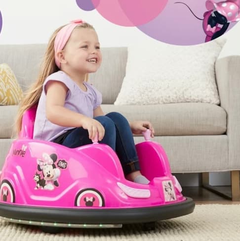 6V Bumper Car, Battery Powered Ride On by Flybar for Children