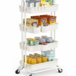 Pipishell 4-Tier Rolling Utility Cart for just $23.98! {Black Friday Deal}