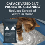 Amazon Black Friday! BoxiePro Deep Clean Probiotic Clumping Clay Cat Litter, Scent Free, 40 lb as low as $18.89 Shipped Free (Reg. $42)