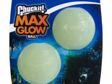 Chuckit! Max Glow Ball Dog Toy, Medium, 2 Pack  as low as $6.57 when you buy 3 (Reg. $16) + Free Shipping – $3.29/ball