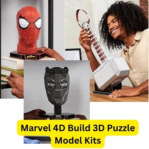 Marvel 4D Build 3D Puzzle Model Kits with Stand from $6.39 (Reg. $15) – Thor Hammer, Spider Man & Black Panther