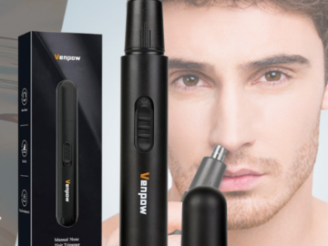 Amazon Black Friday! USB-Rechargeable Ear & Nose Hair Trimmer $7.19 Shipped Free (Reg. $30) – Prime Member Exclusive