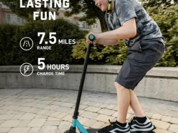 Mongoose React E1 Kids Electric Scooter $58 Shipped Free (Reg. $226.62)