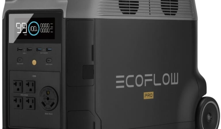 Certified Refurb EcoFlow Delta Pro 3,600Wh Power Station for $1,449 + free shipping