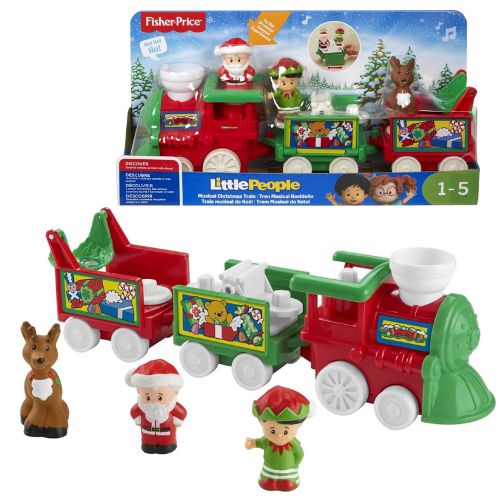 Amazon Black Friday! Fisher-Price Little People Toddler Toy Musical Christmas Train $21.49 (Reg. $29) – with Santa Elf & Reindeer Figures