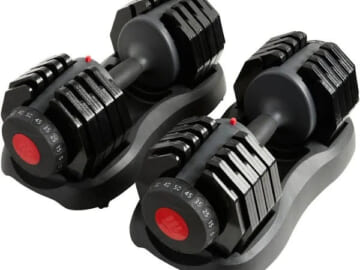 Ethos 50-lb. Selectable Dumbbell Pair for $300 + free shipping