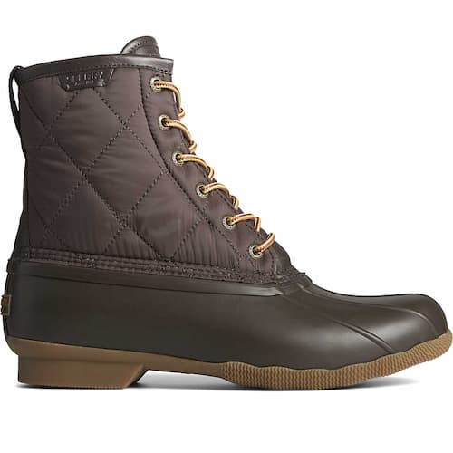 Sperry Men's Saltwater Nylon Duck Boot in Brown