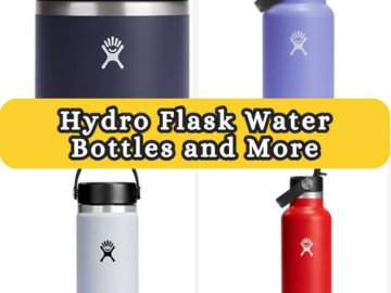 Amazon Cyber Monday! Hydro Flask Water Bottles and More from $16.01 (Reg. $32.95+)