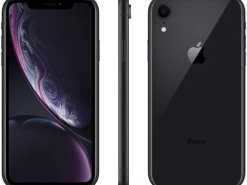 Refurb Unlocked Apple iPhone XR 64GB Smartphone for $196 + free shipping