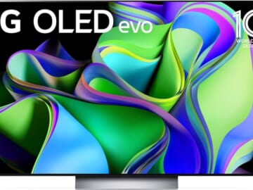 LG C3 evo 55C3PUA 55" 4K HDR OLED UHD Smart TV (2023) for $1,038 + free shipping